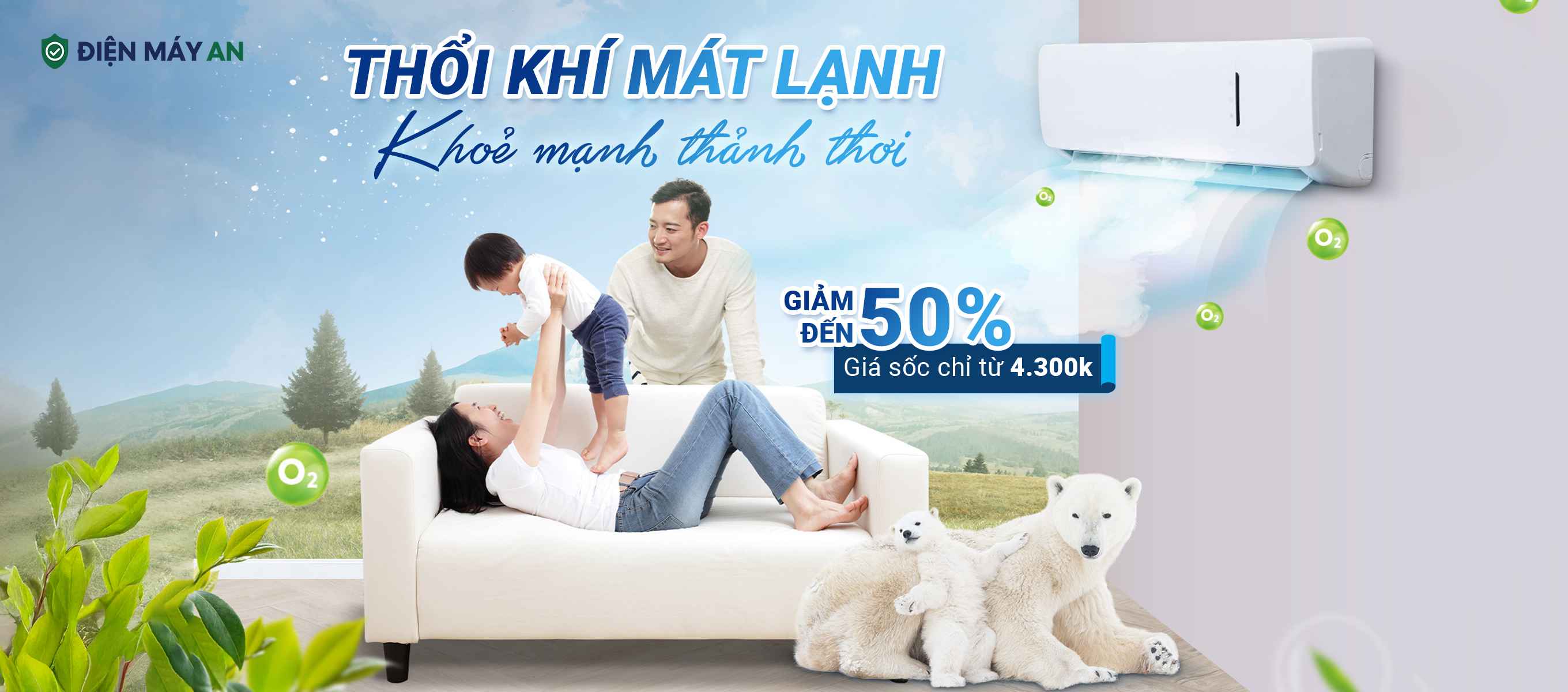 Thổi khí mát lành